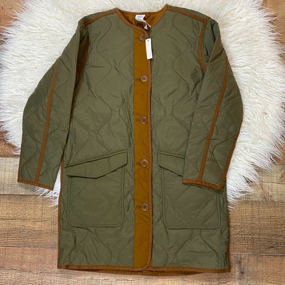 Madewell Reversible Quilted Liner Jacket MA286 XS - Picture 4 of 8